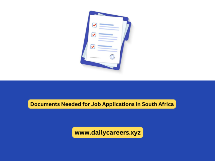 Documents Needed for Job Applications in South Africa